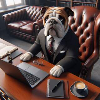 Executive dog